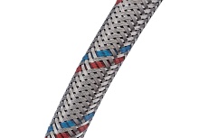 Подводка для смесителей СТМ сталь, 1/2xM10x30 см, штуцер CWFSS030