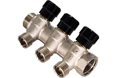 Коллектор СТМ 3 выхода вентиль н/р 1x1/2 C3MV0112N