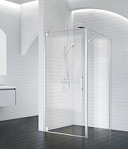 Боковая стенка BelBagno MARMI-90-FIX-C-Cr 90x195 хром, прозрачное