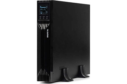 Источник бесперебойного питания Skat RAPAN-UPS 3000 RACK+4x9Ah Источник бесперебойного питания 2100 Вт, Line-interactive, синус, встроенные АКБ 6 шт.x 9Ah 8960