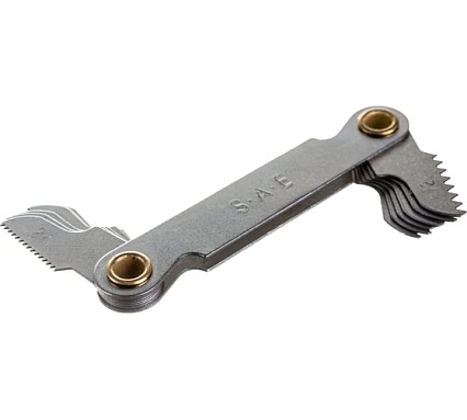 Набор метчиков и плашек Мастак SK-5 1/8"-1/2" кейс, 40 предметов 351-10040C