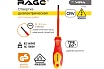 Отвертка RAGE by VIRA диэлектрическая VDE SL5.5125 мм 397028