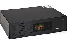 Источник бесперебойного питания Exegate ServerRM UNL-3000.LCD.AVR.2SH.3C13.USB.3U 3000VA 1800W, Color LCD, AVR, 2*Schuko+3*C13, USB, 3U, установка в стойку, Black 293852