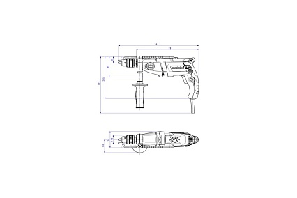 Ударная дрель Metabo SBE 780-2 600781510