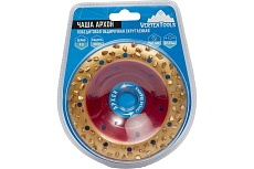 Чаша победитовая обдирочная скругленная АРХОН 125х22,23 мм, Р8 Vertextools 08-09-125-8