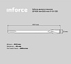 Долото плоское (25х600 мм; SDS max) Inforce 11-01-335