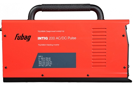 Сварочный инвертор Fubag INTIG 200 AC/DC PULSE, горелка FB TIG 26 5P 4m, 38459 , НАКС, 31412.1Н