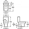 Бачок для унитаза Roca Dama Senso 341517000