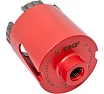 Коронка алмазная Turbo Fast Expert 72 мм, M16, Laser EKF dch-72-trb-m16