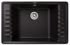 Кухонная мойка GranFest Quarz GF-ZW-71 76 см черный