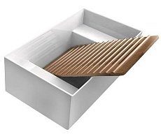 Раковина Galassia Meg11 PRO 5484 60 см белый глянцевый
