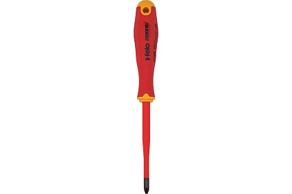 Диэлектрическая отвертка Felo PZ 2х100, E-Slim Ergonic 41529390