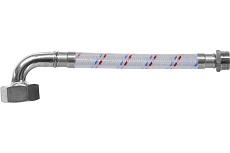 Гибкая подводка для воды ЦС ГИГАНТ 17 нейлон 1/2”Ш х 1Г-угол L-150 см, штука ГП002452