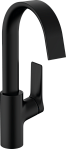 Смеситель для раковины Hansgrohe Vivenis 75030670 с донным клапаном, матовый черный