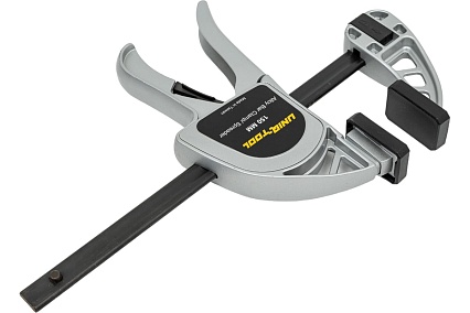 Быстрозажимная струбцина для работы одной рукой Uniq tool алюминиевая, 350 кг., 150mm UTC150A