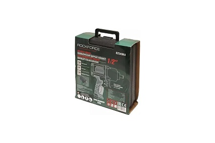 Ударный пневмогайковерт с регулировкой усилия Rockforce набор головок RF-82549K4(48140)