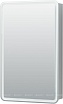 Зеркальный шкаф Aquanet Оптима 50 с LED подсветкой