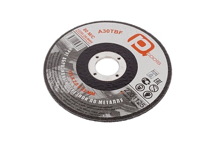Круг отрезной по металлу 125x2.5x22 мм PQTools 2201125 90002504525