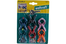 Набор пружинных мини-зажимов WOLFCRAFT 3420000