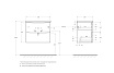 Мебель для ванной BelBagno Marino-Cer-Mini 60 см Rovere Bianco