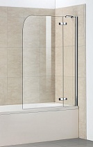 Шторка для ванны WeltWasser 100D2-70 70х140, 10000000934 прозрачная