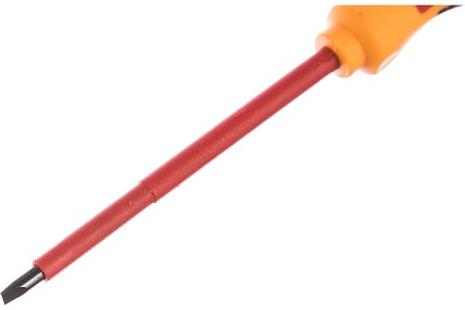Шлицевая отвертка электрика Rexant SL 4х100 мм 12-4712