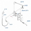 Душевой набор WasserKRAFT Abens A172071 черный