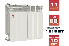Биметаллический радиатор Невинномысский радиаторный завод ПРОФИ 350/100 11 секций 1001611