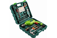 Ударная дрель Verto с набором инструментов 26 предметов 50G519K