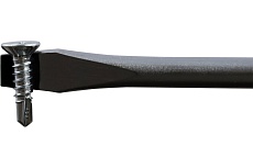 Отвертка Ultima кожаная рукоятка, SL5x100 мм, магнит 124046