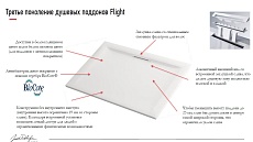 Поддон для душа Jacob Delafon Flight Pure E62329-00 140x80