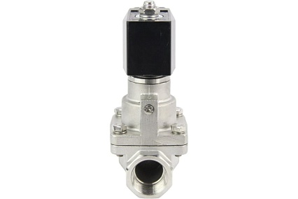 Электромагнитный клапан DN.ru V2W-1001P-NC Ду32 Ру0.4-16 НЗ PTFE 220В AC D130-02351