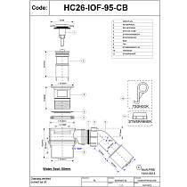 Акриловая ванна TW collection TWCB2103INTBO 170x80 белый матовый