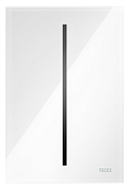 Кнопка смыва для писсуара TECE Filo 9242060 (питание от сети), стекло, белый