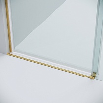 Душевая дверь Grossman Classic 150x195 прозрачное, золото сатин 100.K33.04.150.32.00