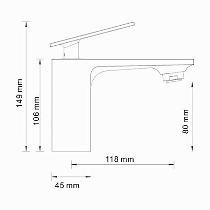 Смеситель для раковины WasserKRAFT Alme 1503