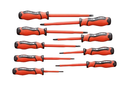 Набор отверток Neo Tools 1000 В, 9 шт. 04-261