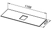 Столешница Allen Brau Priority 120 см marble, 1.31012.M