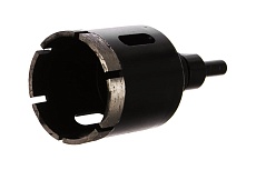 Коронка алмазная по керамограниту, серебряная пайка (55 мм) TRIO-DIAMOND GCB766