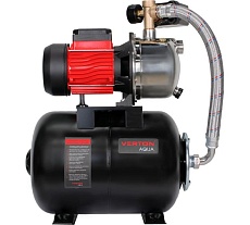 Насосная станция Verton AQUA PS1200S/24 (1200Вт, 55л/мин, 24л, гл. 9м, h 50м, вых. 1, 3 бар) 01.13297.22779