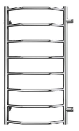Полотенцесушитель водяной Terminus Виктория П8 400x800 БП600, 4670078530103