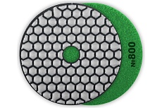 Алмазный гибкий шлифовальный круг для сухого шлифования Зубр 100 мм, №800 29868-800