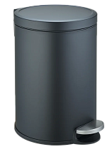 Ведро WeltWasser WW LORA BL 20L черный матовый 10000013836