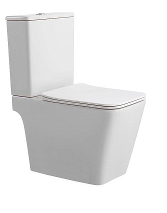 Унитаз-компакт Aquatek Либра New AQ1263NT-00 безободковый TORNADO с микролифтом