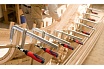 Цельнометаллическая струбцина BESSEY 800/120, усилие 6кН, с двухкомпонентной рукояткой BE-GZ80-12-2K