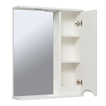 Зеркальный шкаф Руно Афина 60 см белый, 00-00001171