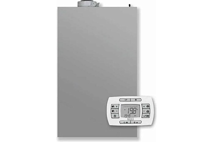 Газовый настенный конденсационный котел Baxi LUNA IN PLUS 1.24, мощность 3.4-27.4 кВт, одноконтурный, закрытая камера сгорания A7810446