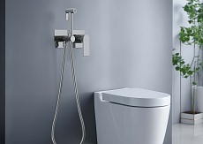 Смеситель Aquatek Лира AQ1420CR с гигиеническим душем, хром