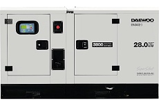 Дизельный генератор Daewoo с водяной системой охлаждения DDW 34 SSE-3