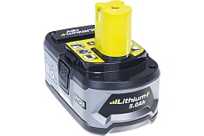 Аккумулятор Ryobi ONE+ RB18L50 5133002433 (18 В; 5 А*ч; Li-Ion)